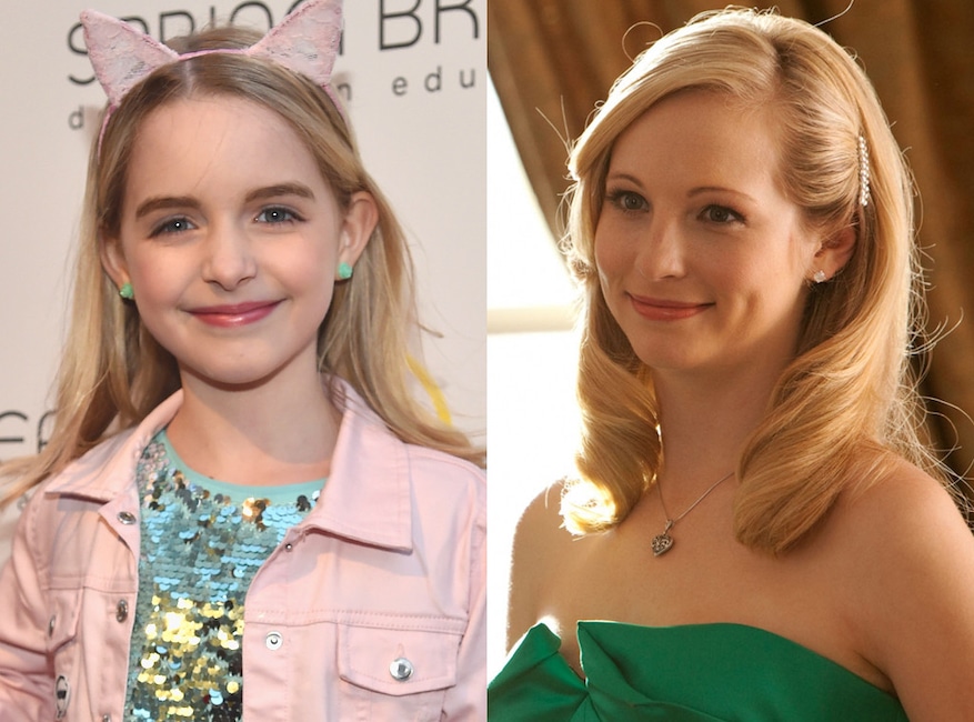 Mckenna Grace, Candice Accola, The Vampire Diaries
